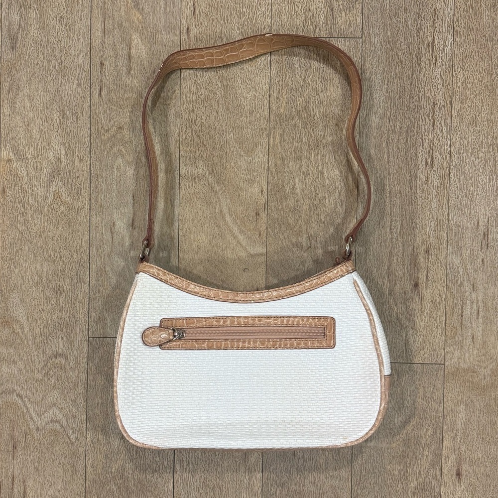 Liz Claiborne Tan and White Women's Bag
